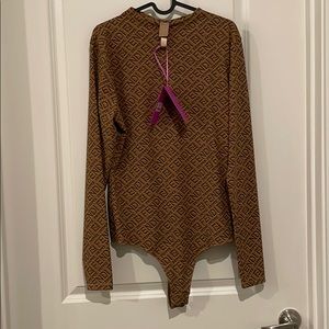FendiXSkims bodysuit. NEVER BEEN WORN!